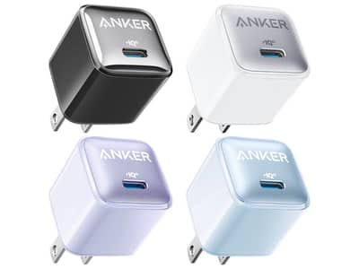 Anker 20w and 30w PD fast charging adapter available