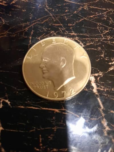 American One Dollar 1972 coin