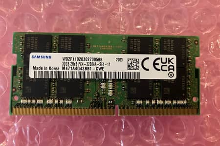 8GB 16GB 32GB 3200mhz DDR4 SODIMM LAPTOP AVAILABLE IN QTY read ad must