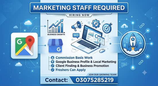 marketing Staff required commission based work
