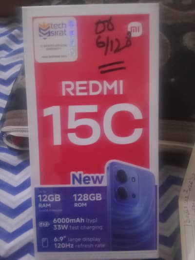 Xiaomi Other Model 15c 6gb 128 box pack