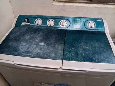 Haier HWM120-BS 12KG Semi Automatic Washing Machine