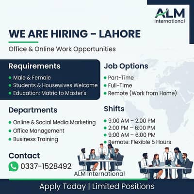 Golden opportunity to strat your career