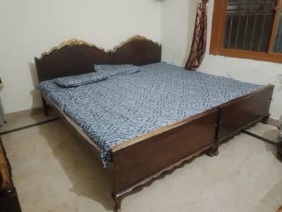 2 single beds for sale 03156664642