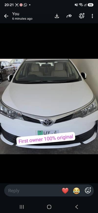 Toyota Corolla Altis 2019