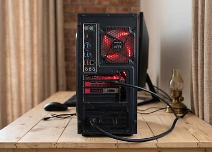 Selling Gaming PC-Core i3-8TH/8GB ddr4 RAM/ RX 550 4GB -Good Condition