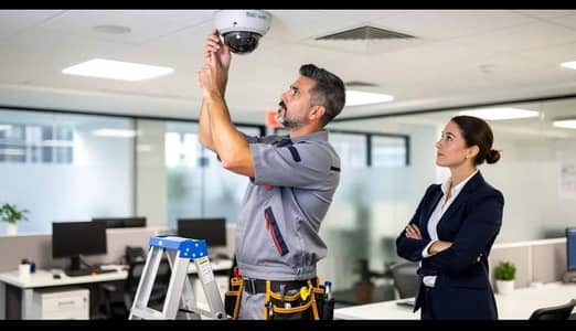 CCTV camera installation, Networking configuration, ISP & OSP