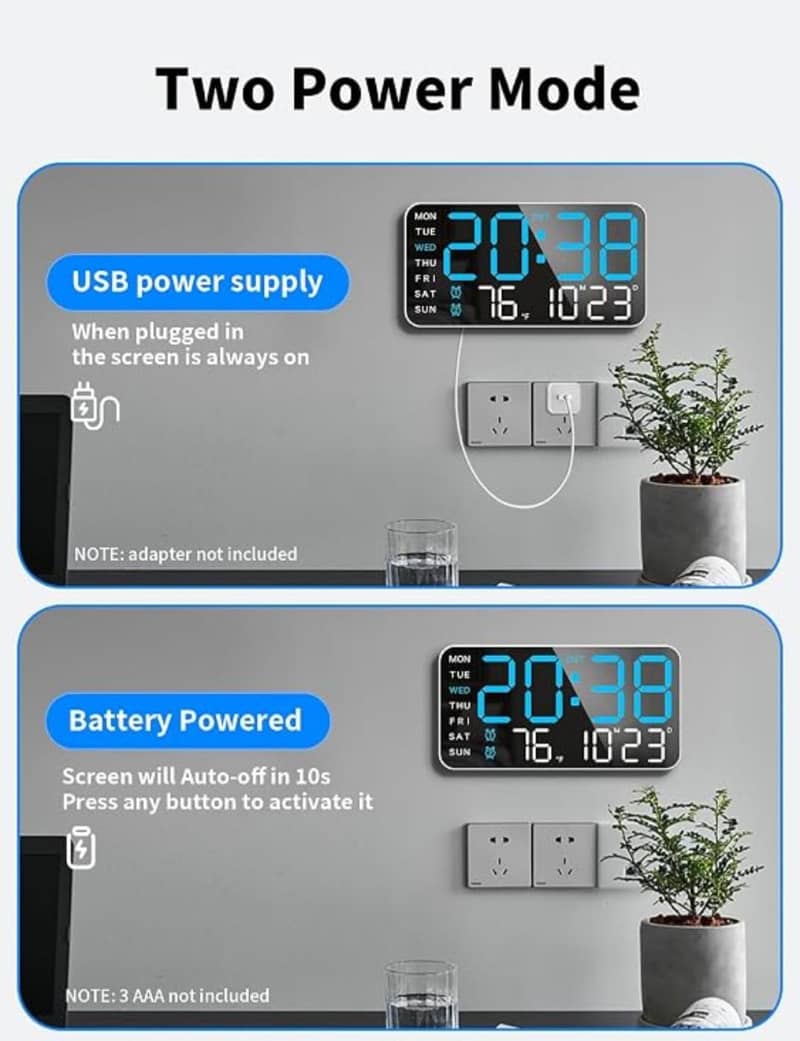 digital wall clock 1