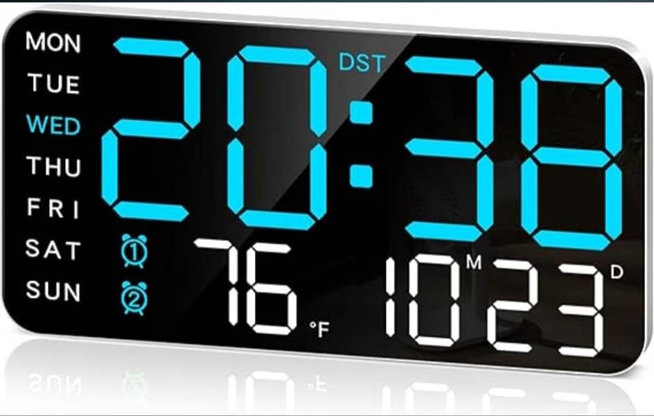 digital wall clock 3