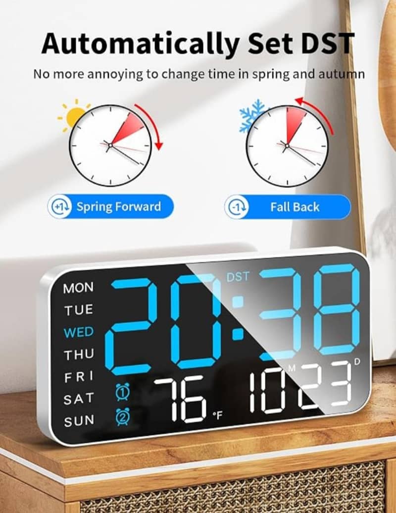 digital wall clock 5