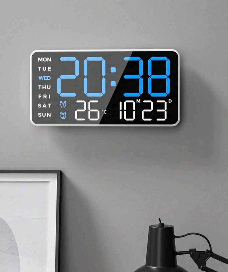 digital wall clock 6