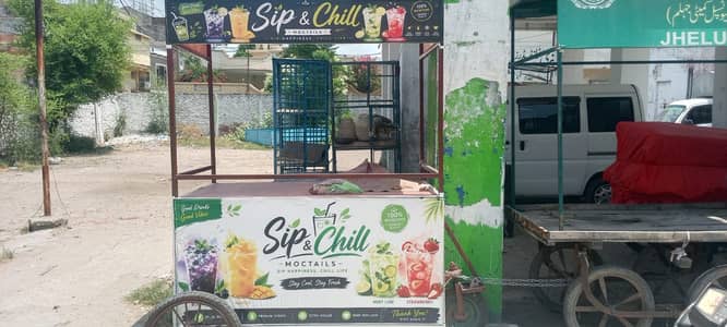 Mocktail aur juice wala stall