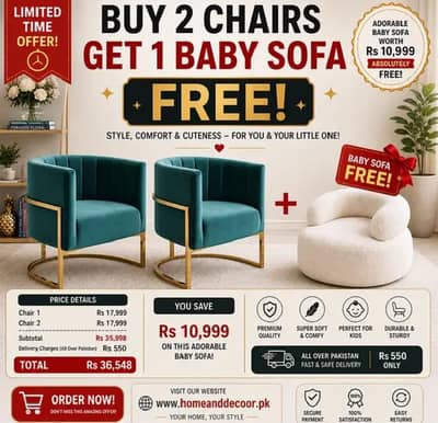 Sofa Set/Luxe Lounge/Kids Sofa Set/Baby Sofa Set/Premium Sofaset