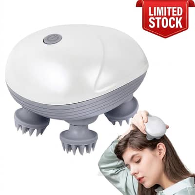 Electric Head Massager | Rechargeable Scalp Massaging Tool