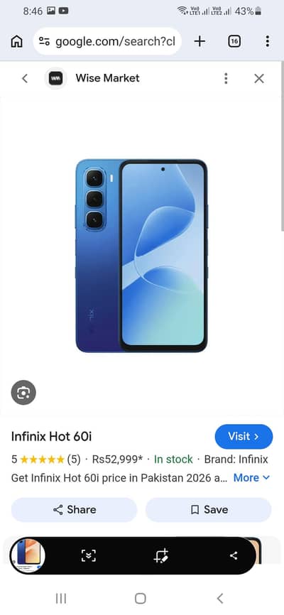 Infinix hot 60i