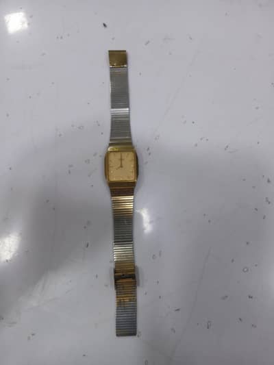 seiko gold watch