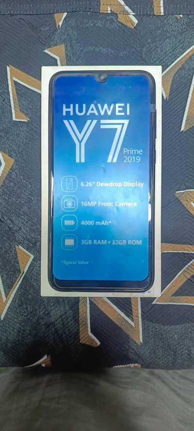 HUAWEI Y7 PRIME 2019 WITH BOX