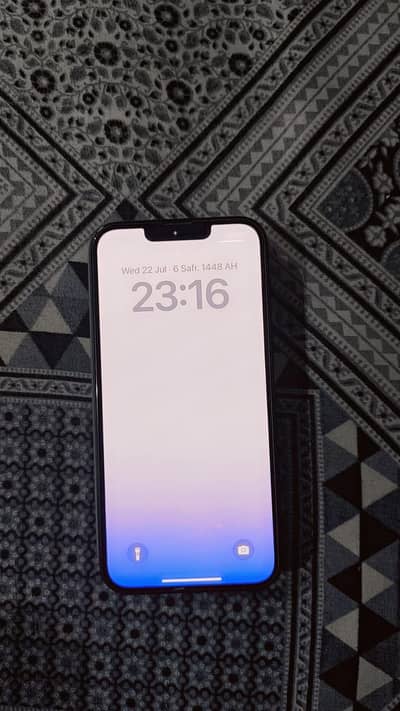 iPhone 14 with original charger