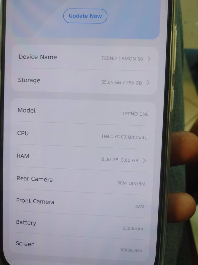 Tecno CAMON 15 0