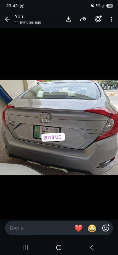 Honda Civic VTi Oriel Prosmatec 2018