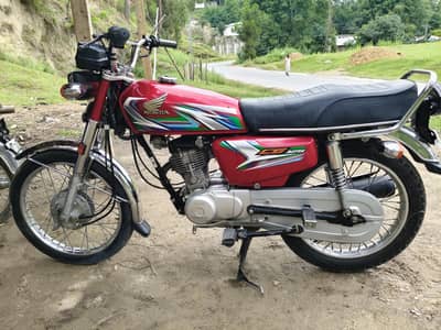 HONDA CG125 MODEL 2023 PUNJAB NUMBER