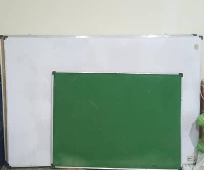 white board 3 full size  ||  green bored 1 .