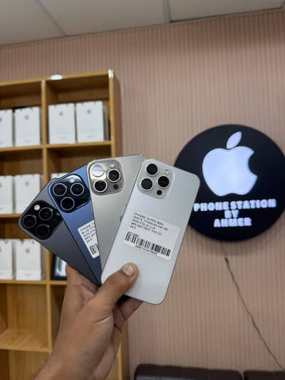 iPhone 15 Pro Max 256GB JV  Natural Titanium 30 Days Warranty