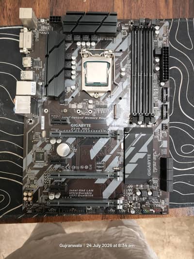 gigabyte z370+core i5 9600kf 4.9 oc