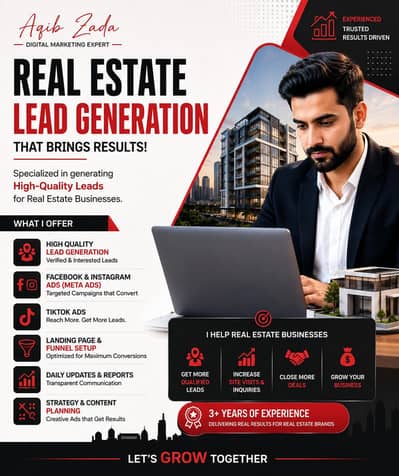 Digital Marketer || Looking for high-quality real estate leads?