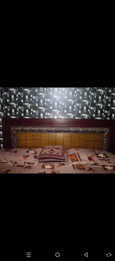 bed  with  side table