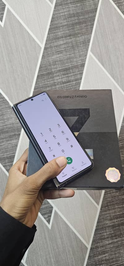 Samsung Z fold 3 Official with box exchange possible