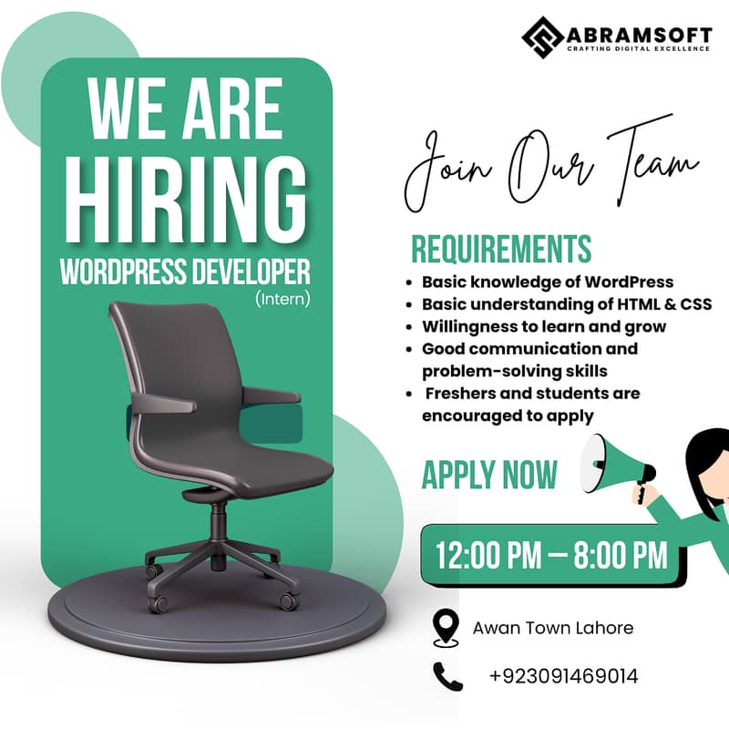 WordPress & Website Development Internship Opportunity 0