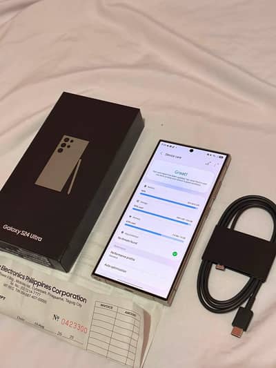 Samsung Mobile S24 Ultra Pta approved 12/256gb 0346+4647+379