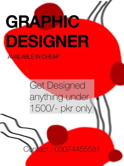 Graphic designing available