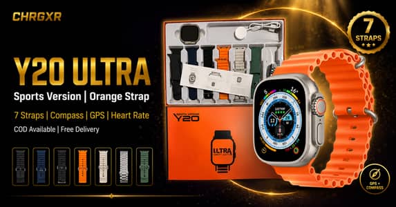 Y20 Ultra Smart Watch Fitness Tracker Bluetooth Call COD New