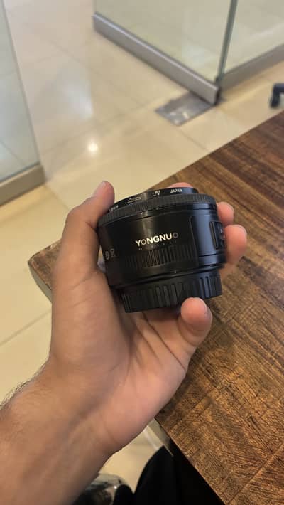 Yongnuo 50 mm f 1.8