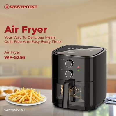 Westpoint Air Fryer  WF-5256 2-year brand warranty