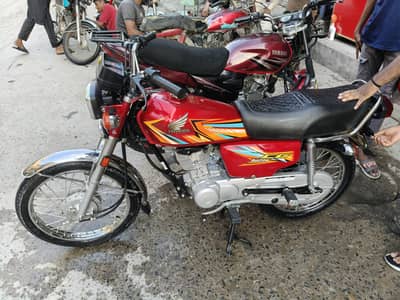 HONDA CG 125 brand new appliad with Open letter