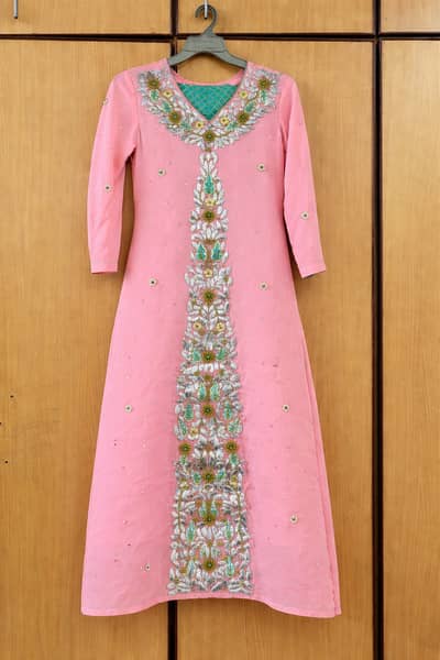 Pink Chiffon 3 Pc