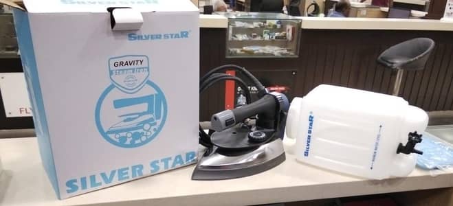 orignal silver star Korea  steam iron