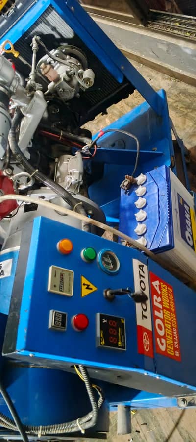 **Toyota Dual Fuel Generator | Petrol & Gas | Brand New Condition | O