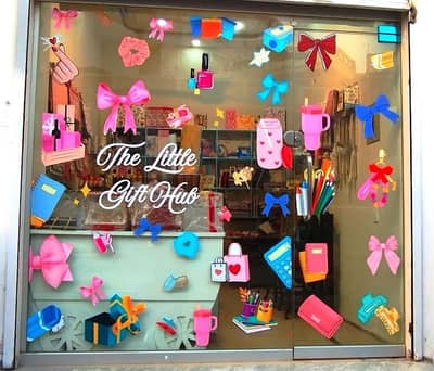 Tempered Store Front Glass with Aluminum Frame for Shop