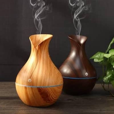 Wood grain Aromatherapy Quiet Air Humidifier