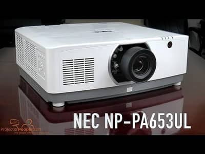 NEC 4k projecter  PA 653ul
