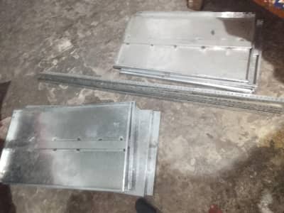 2 rack hn steel ka bilkul new hn urgent sale krna hn