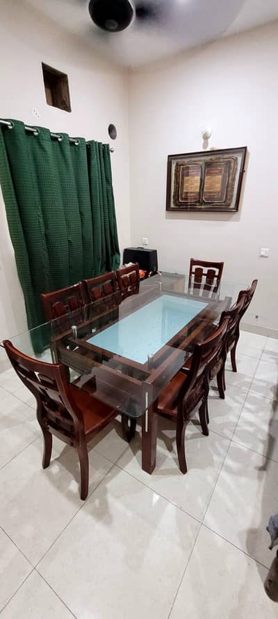 8 seater dinning table set