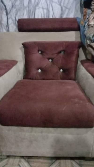 6 Seater Sofa Set for Sale – Good Conditio