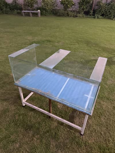 Aquarium 4feet, stand, 2 filters, 2 heaters package