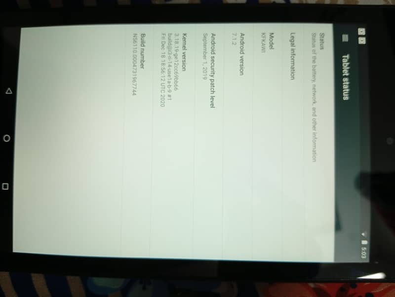 Amazon tablet 4