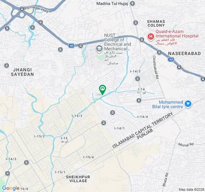8 Marla plot for sale (plot no. 340series. sector i 14/2)